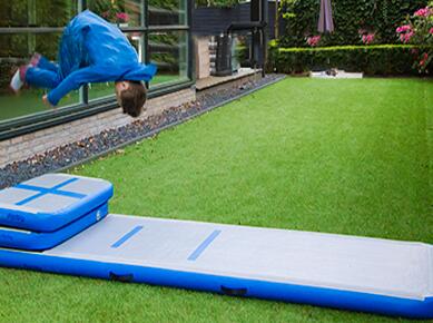 Wholesale inflatable air mat outdoor balance beam one unit free delivery