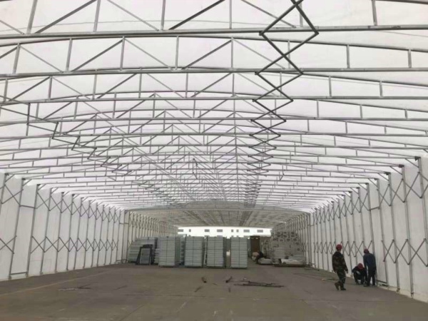 building materials warehouse tent