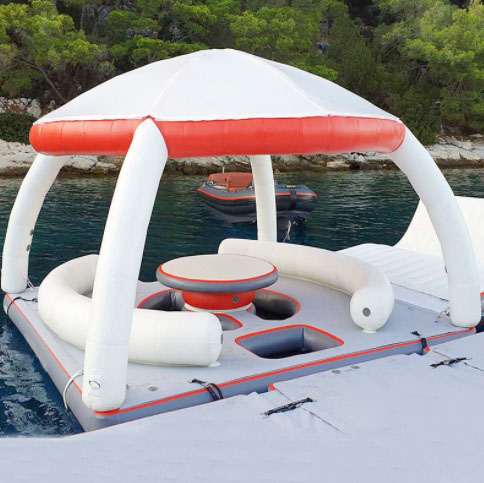 kayak swim lounge platform inflatables