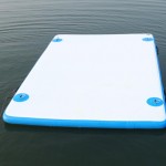 2M*1.6M Inflatable air deck water raft platform on water factory price