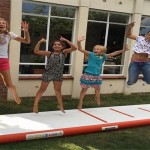 3 Meter Taekwondo flips mat for home use air floor