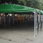 Populare storehouse push-pull tent for sale with factory price