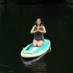 2019 Hot selling Inflatable Yoga board floating mat cheap price