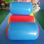 Inflatable barrel gymnastics roller for sale