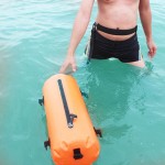 Nylon TPU Inflatable float swim airbag 20L/50L