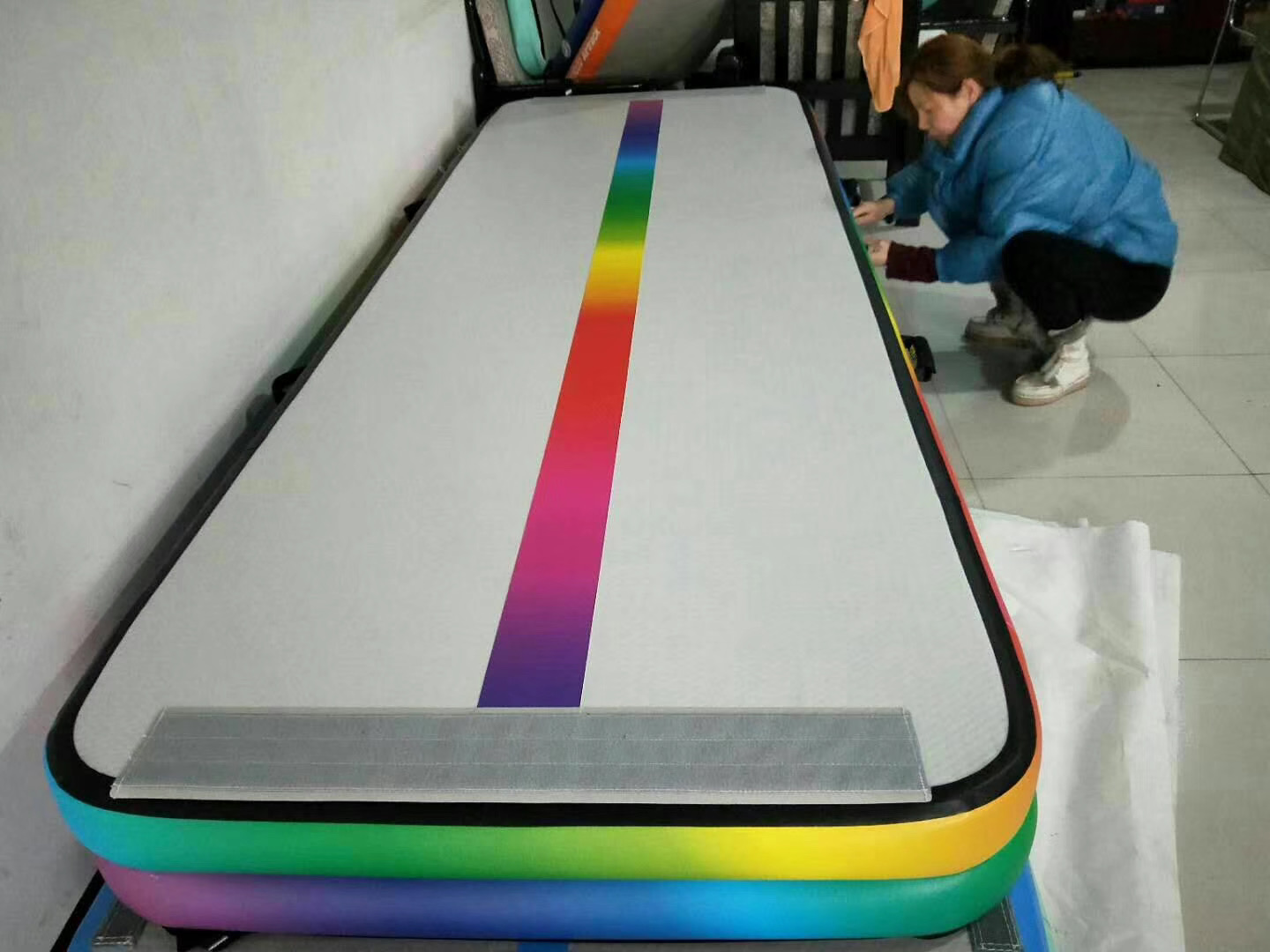 rainbow play mat