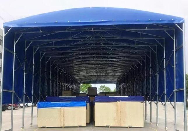 Mobile warehouse tent good place to storage