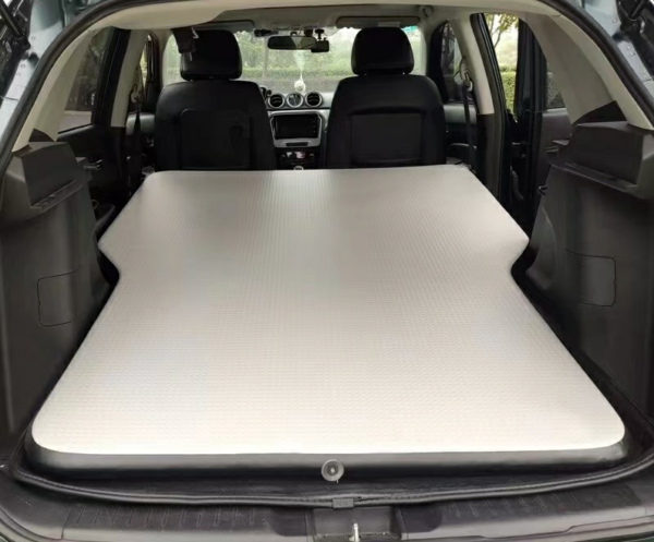 inflatable bed mat in SUV car