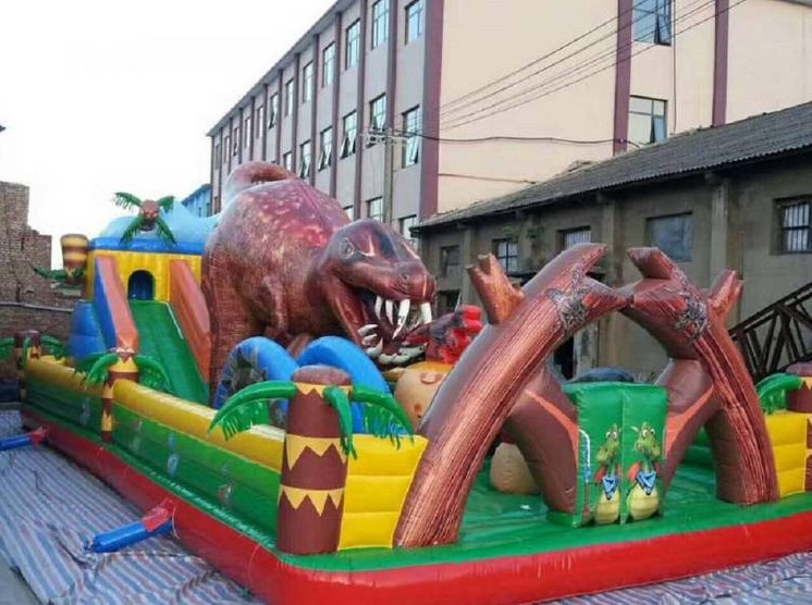 Inflatable castle Jurassic Park