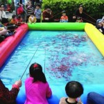 Inflatable pool for kids fishing equipment factory price