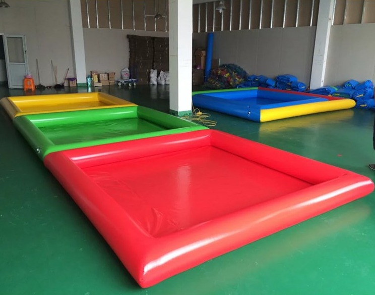Inflatable pool for kids fishing