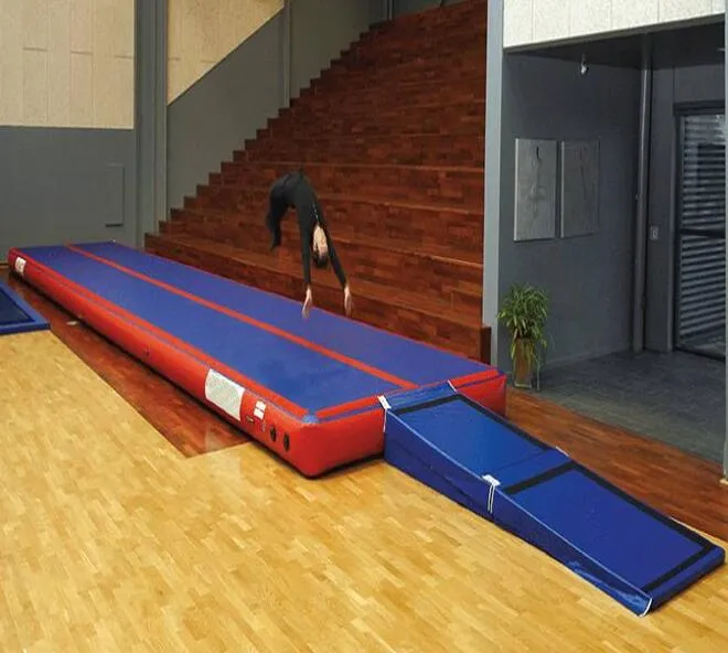 A full set of inflatable gym mats and sensory integration training