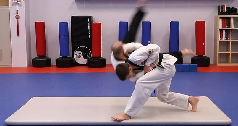 Taekwondo training mat
