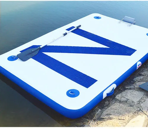 BBQ water island floating mat