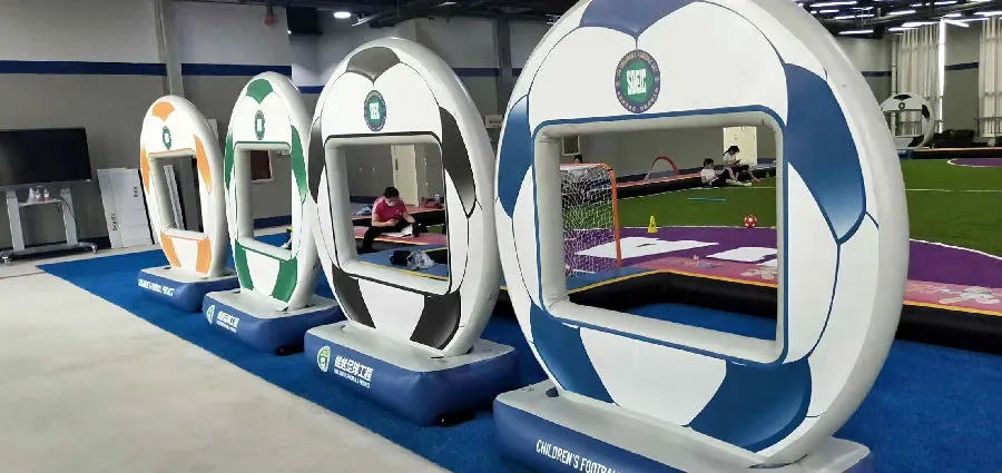 soccer training air track mats