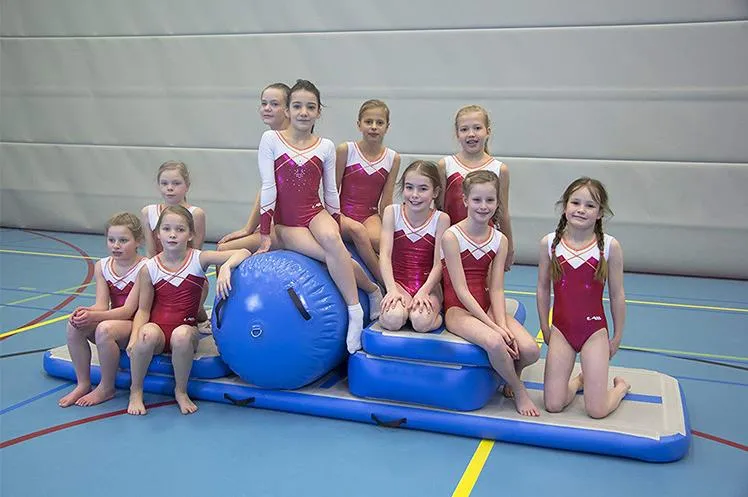 children infaltable workout mat