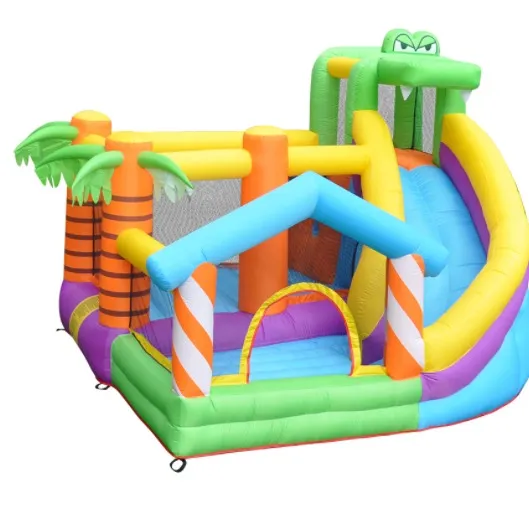 Small family birthday party bouncy castle